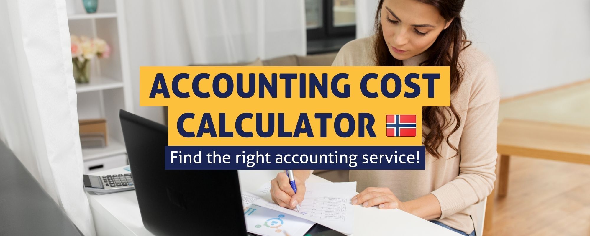 Accounting cost calculator in Norway 2026