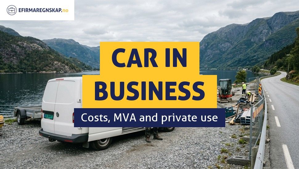Can I Deduct a Car in a Norwegian Company?