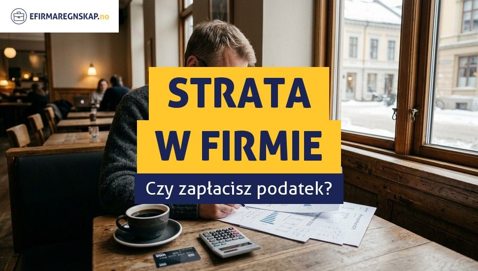 Co się dzieje, gdy firma przynosi stratę - czy zapłacę podatek?