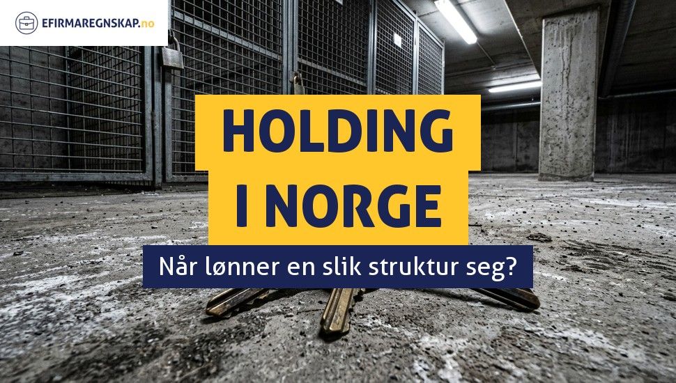 Hva er et holdingselskap, og når bør du opprette det?