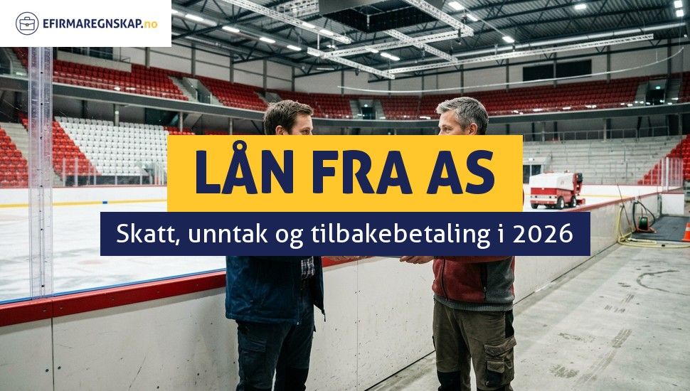 Lån fra et AS til eier eller aksjonær - skattemessige konsekvenser