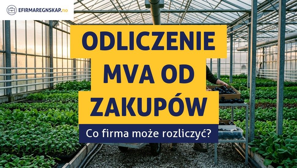 Od jakich zakupów mogę odliczyć MVA?