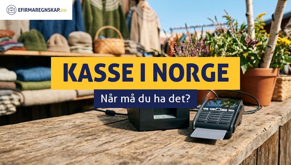 Trenger jeg kassaregister i Norge?